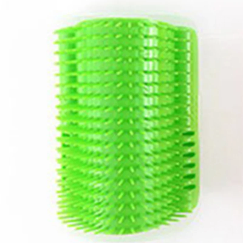 New pet Cat Corner Scrubber Massager Cat Scratching Scratching Scratcher Cat Brush Comb Massage Corner Brush Pet Supplies
